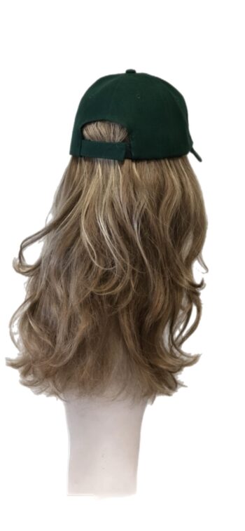 Synthetic Hair Attached to Hat - Image 2
