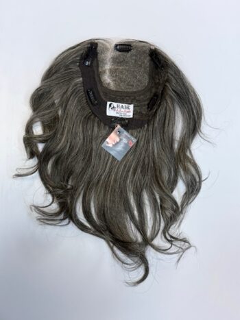 A wig with long hair on top of it.