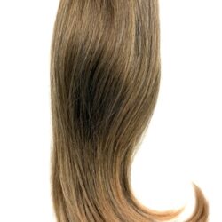 A long brown hair with some blond highlights