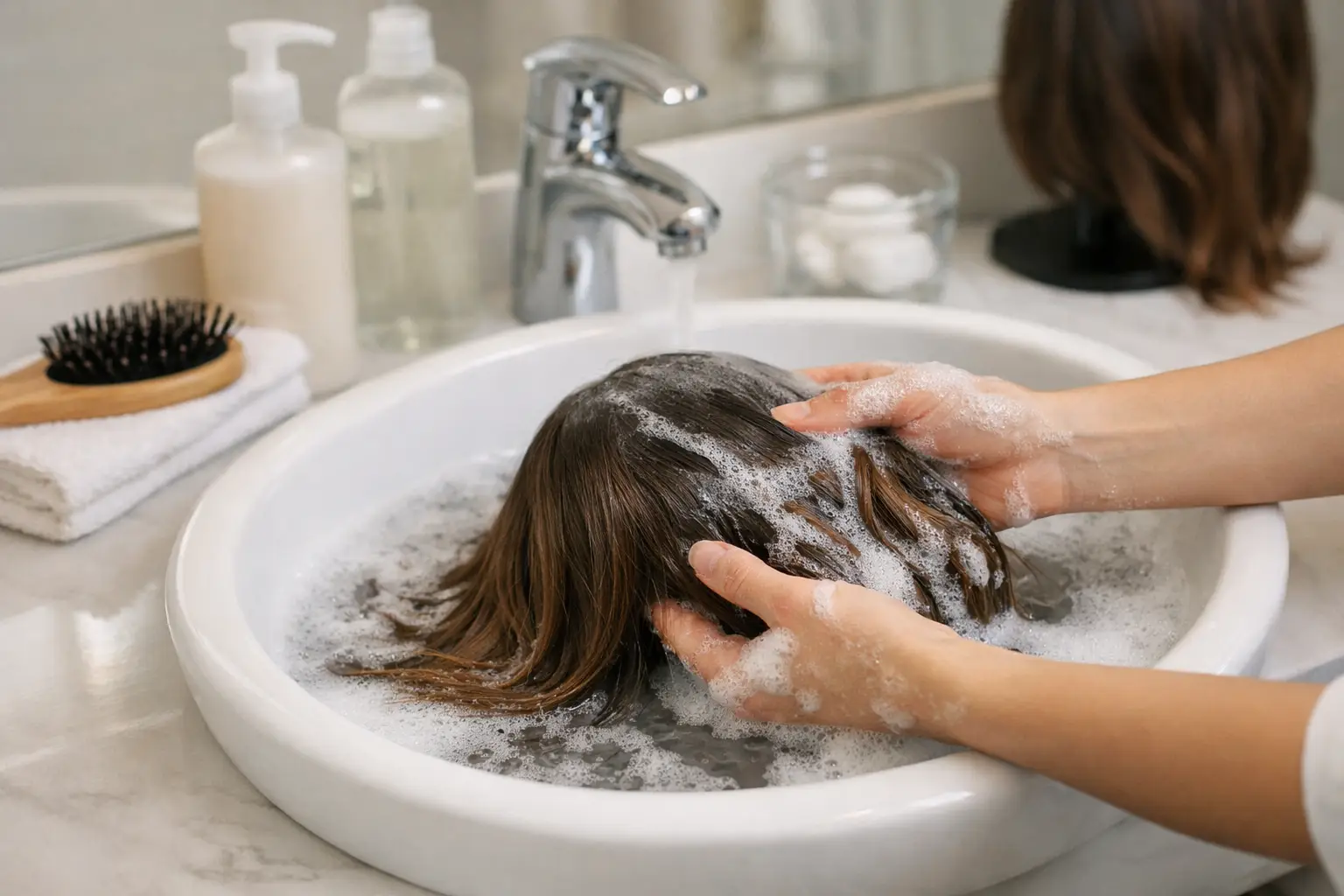 How to Wash a Human Hair Wig Without Damage