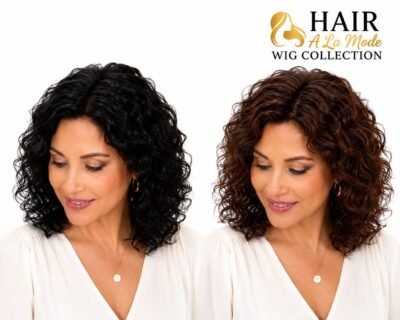 Black  & brown Curly