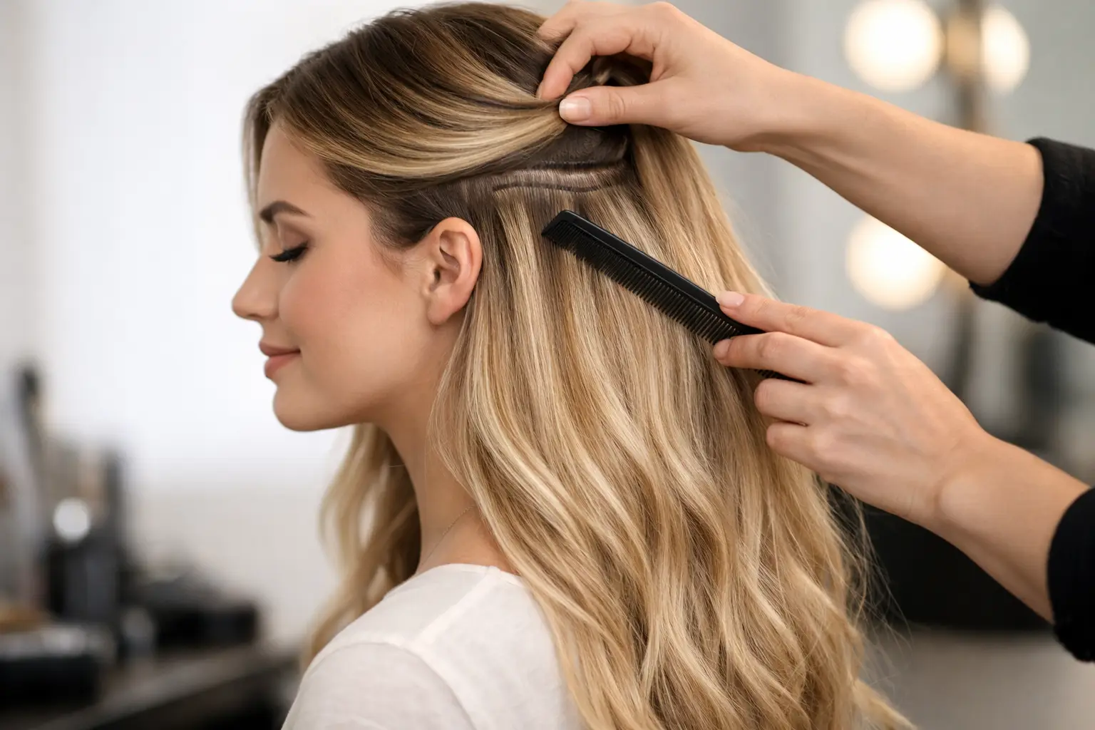 How to Blend Extensions for a Natural Finish