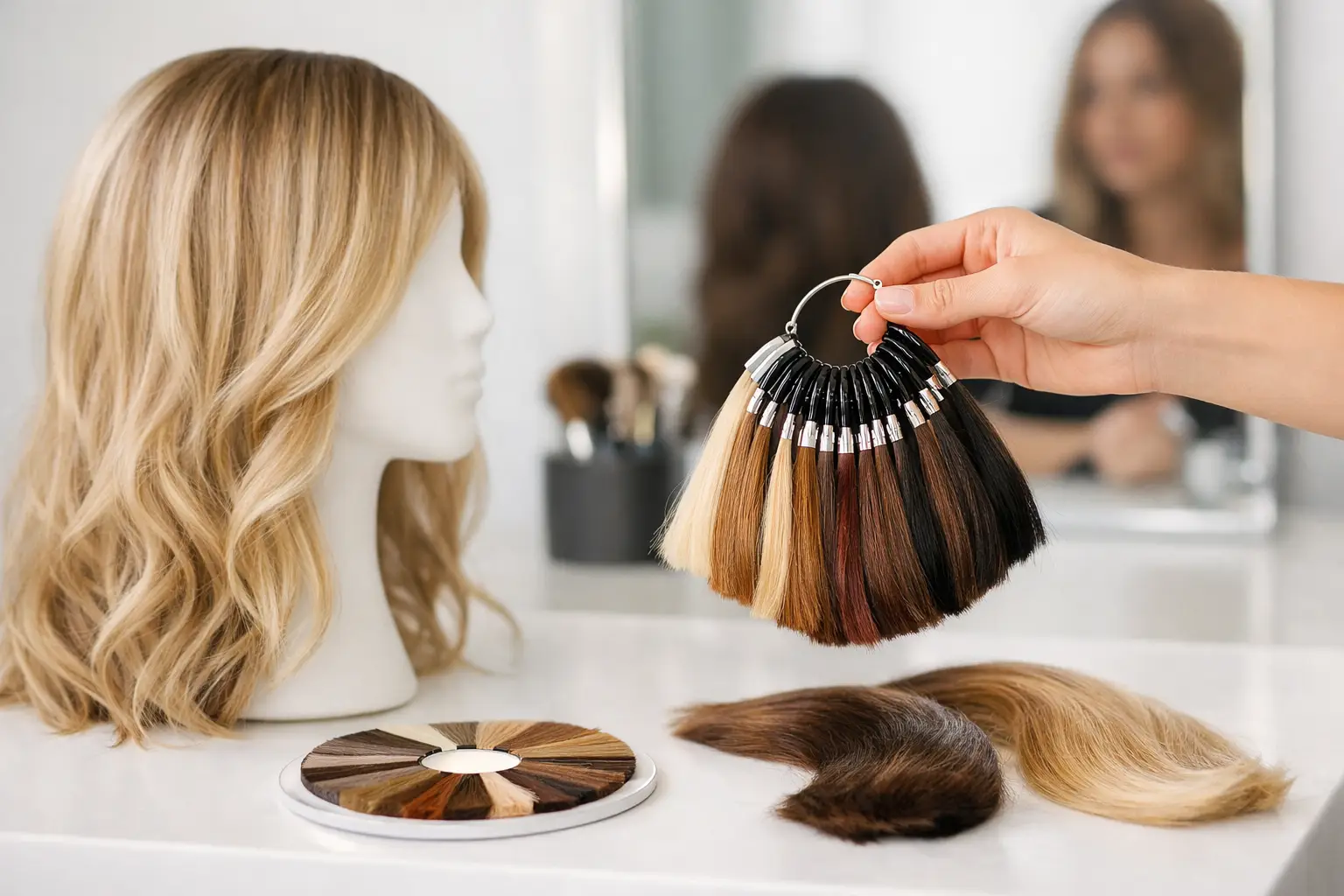 Custom Wig Color Guide for a Natural-Looking Match