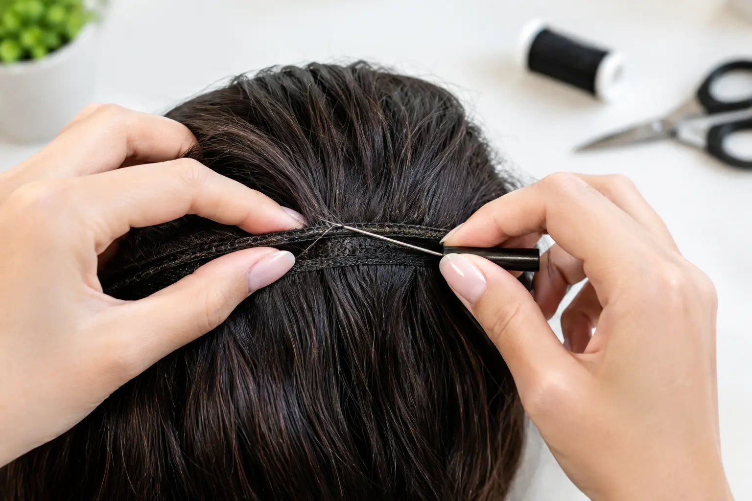 How to Repair Loose Wig Wefts Without Bulk